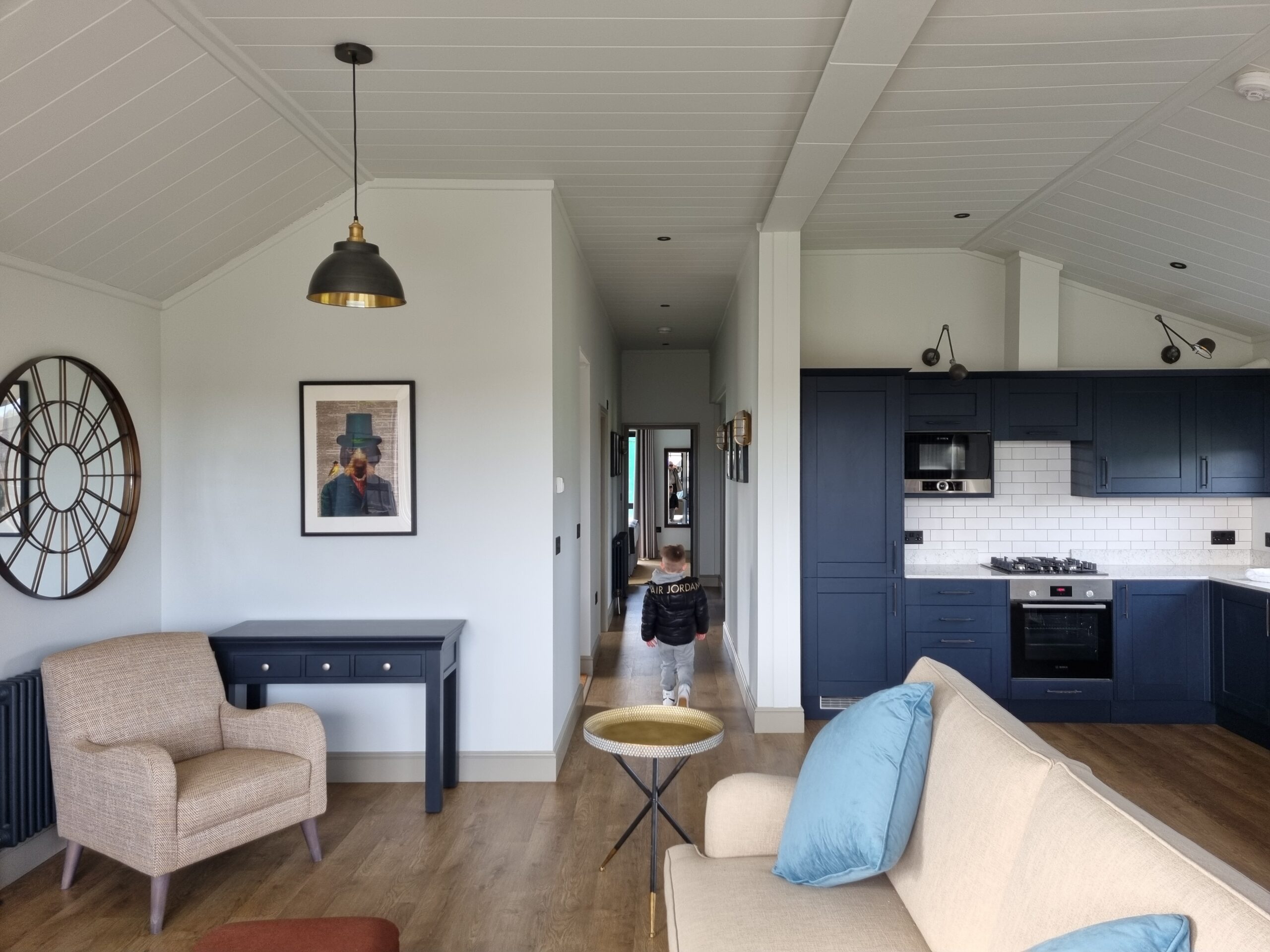 Designer Interiors in the 3-Bed Barns at Retallack Resort & Spa