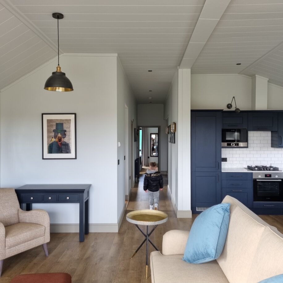 Designer Interiors in the 3-Bed Barns at Retallack Resort & Spa